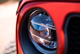 DV8 Offroad 2018+ Jeep Wrangler JL/Gladiator LED Projector Headlights - HLCJL-01