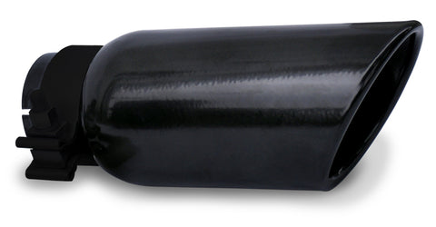 Go Rhino Exhaust Tip - Black - ID 2 3/4in x L 10in x OD 4in - GRT234410B
