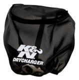 K&N Filter Air Filter Wrap - 6.5in Base ID x 4.5in Top ID x 5.5in H - RU-5147DK