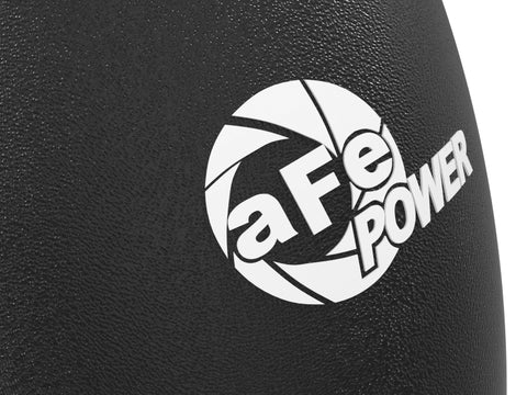 aFe 2024 GM Diesel Trucks V8 6.6L L5P BladeRunner 3.5in Aluminum Cold Charge Pipe - Black - 46-20709-B