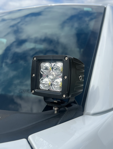 Fishbone Offroad 2015+ Ford F150 / 2017+ Raptor Pod Light Bracket - Black - FB21353