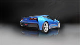 Corsa 2014 Corvette C7 Coupe 6.2L V8 AT/MT 2.75in Valve-Back Dual Rear Exit Black Sport Exhaust - 14764BLK