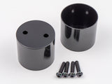 Bestop 20-26 Jeep Gladiator / 18-26 Wrangler JL / 07-18 Wrangler JK Door Mirror Cup Kit (Black) - 51734-01