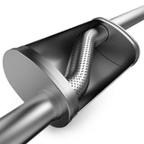 MagnaFlow 13 Ford Mustang V8 5.0L Dual Split Rear Exit Stainless Cat Back Performance Exhaust - 15151