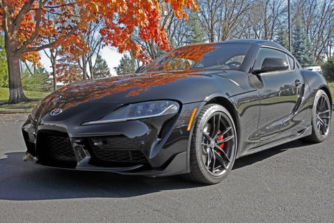 PERRIN 2020 Toyota Supra Tow Hook Kit (Front) - Black - PTP-BDY-230BK