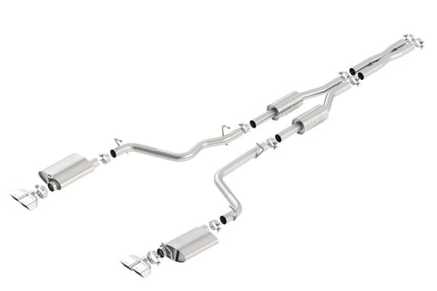 Borla 09-14 Dodge Challenger R/T 5.7L RWD 2Dr. 2.5in. ATAK CB Exhaust - Dual Split Rear Exit - 140708