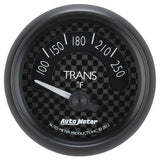 Autometer GT Series 52mm Short Sweep Electronic 100-250 Deg F Transmission Temperature - 8049