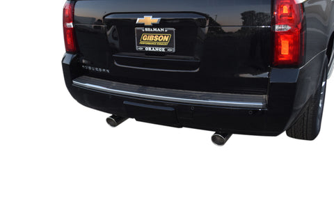 Gibson 18-19 Chevrolet Suburban LS 5.3L 2.25in Cat-Back Dual Split Exhaust - Stainless - 65686
