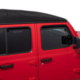 Putco 20-21 Jeep Gladiator JT/JL Element Tinted Window Visors (Set of 4) - 580221