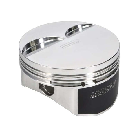 Manley Chevy LS Series 4.075in Bore 0.927in Pin -4cc Flat Top Platinum Series Dish Pistons Set - 592575C-8