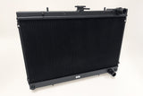 CSF R32 Nissan Skyline GT-R / GT-S Full Billet Aluminum High-Performance Radiator - Black Finish - 7217B