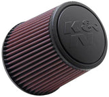 K&N Universal Rubber Filter - Round Tapered 6in Base OD x 3in Flange ID x 6in H - RE-0930