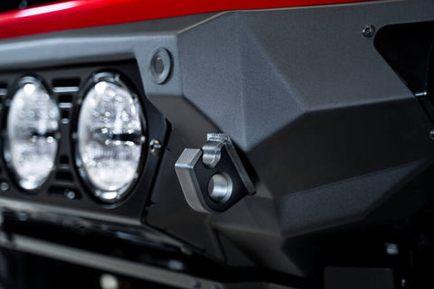Addictive Desert Designs 21-22 Ford Bronco Bomber Front Bumper (w/ 3 Rigid 360 Mounts) - F230194130103