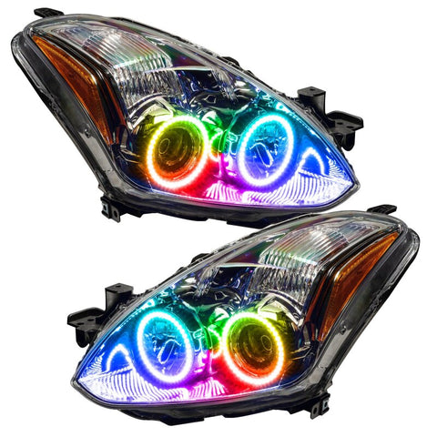 Oracle Nissan Altima Coupe 10-12 Halo Kit - ColorSHIFT w/o Controller - 2260-334