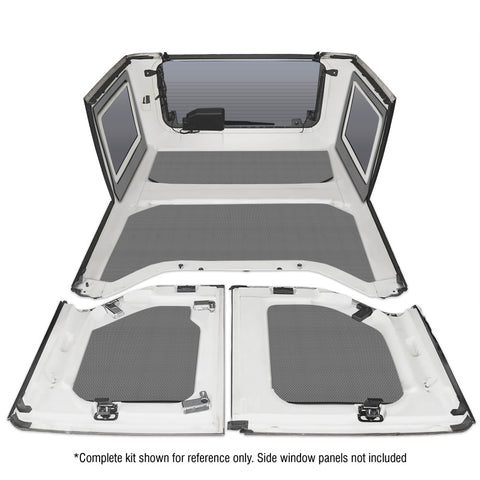 DEI 11-18 Jeep Wrangler JK 4-Door Boom Mat Headliner - 4 Piece - Gray - 50139