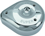 S&S Cycle Teardrop Chrome Air Cleaner Cover For S&S Super E/G Carbs - 17-0378