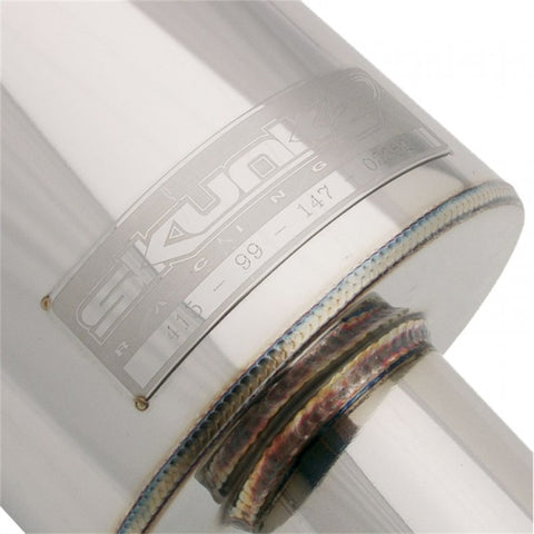 Skunk2 MegaPower RR 96-00 Honda Civic Hatchback (Japan SPEC) 76mm Exhaust System (Fab Work Reqd) - 413-05-6015