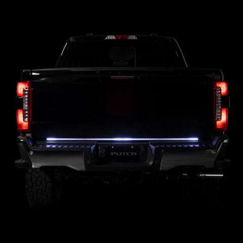 Putco 2024+ Ford F150 w/Factory LED Tail Light & OBS 60in Freedom Blade Tailgate Light Bar - 760060-38