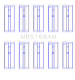 King Acura F22B1 / Honda F22A1/F22A6/F22B1/F22B2/F22B6 0.25 Oversized Main Bearing Set - MB5168AM0.25