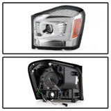 Spyder 04-06 Dodge Durango Projector Headlights - Chrome PRO-YD-DDU04-LB-C - 5086594