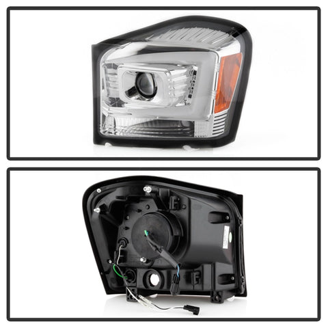 Spyder 04-06 Dodge Durango Projector Headlights - Chrome PRO-YD-DDU04-LB-C - 5086594
