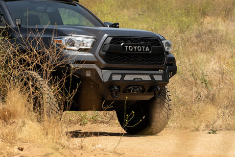 DV8 16-23 Toyota Tacoma MTO Series Winch Front Bumper - FBTT1-07