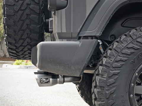 Rebel Series 2.5in 304 SS Cat-Back Exhaust w/ Polished Tips 2018+ Jeep Wrangler (JL) V6 3.6L - 49-38066-P