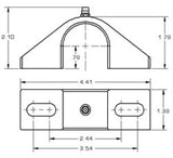 Hotchkis 1-1/16in Heavy Duty Billet Sway Bar Bushing Brackets - 23291063