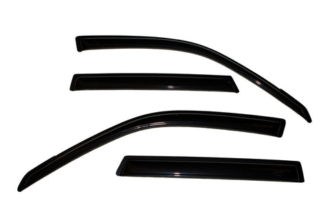 AVS 06-09 Suzuki Grand Vitara Ventvisor Outside Mount Window Deflectors 4pc - Smoke - 94135