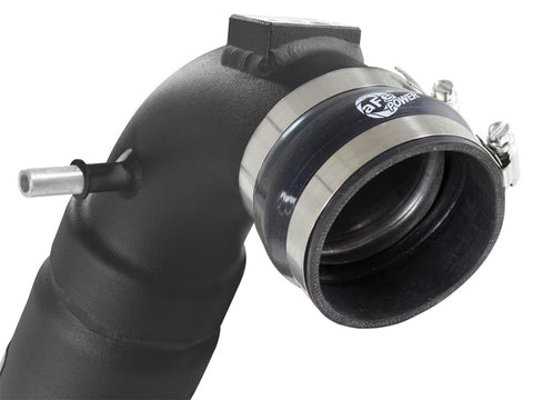 aFe Bladerunner Intercooler Tube Cold Side 3.5in-3in 2015 Ford F-150 V6 Ecoboost 3.5L (tt) - 46-20219-B