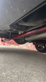 Wehrli 99-10 Ford / 94-22 RAM Univ ECLB/CCLB 68in. Traction Bar Kit - WCFab Red - WCF100855-RED