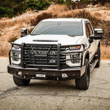 Westin 20-21 Chevrolet 2500/3500 HDX Bandit Front Bumper - Black - 58-31185
