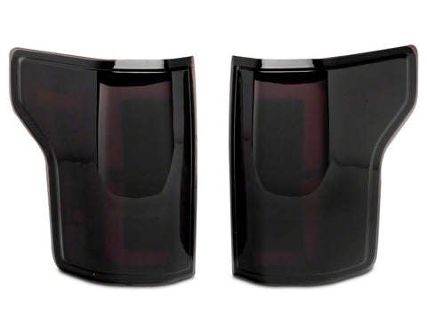 Raxiom 15-17 Ford F-150 Axial Series LED Tail Lights- Blk Housing (Smoked Lens) - T569481