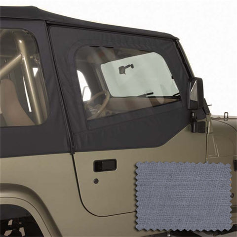 Rugged Ridge Door Skins Gray 88-95 Jeep Wrangler YJ - 13716.09