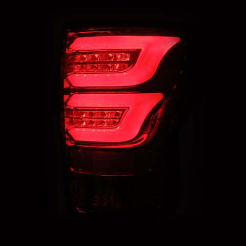 AlphaRex 07-13 Toyota Tundra PRO-Series LED Tail Lights Red Smoke - 670020
