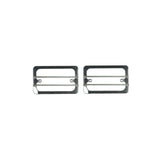 Rugged Ridge 97-06 Jeep Wrangler TJ Stainless Steel Side Marker / Turn Signal Euro Guard Set - 11142.02