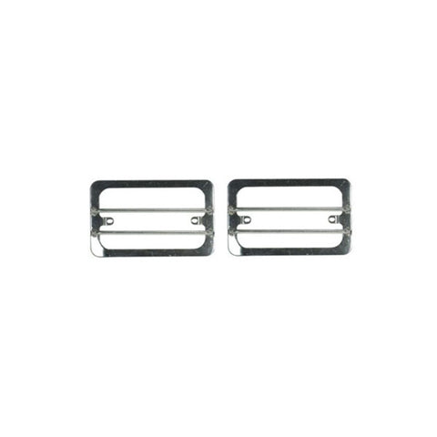 Rugged Ridge 97-06 Jeep Wrangler TJ Stainless Steel Side Marker / Turn Signal Euro Guard Set - 11142.02
