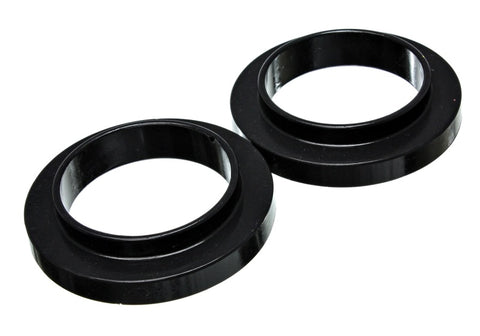 Energy Suspension Universal 3 3/4in ID 25 7/16in OD 3/4in H Black Coil Spring Isolators (2 per set) - 9.6120G