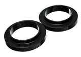 Energy Suspension Universal 3 3/4in ID 25 7/16in OD 3/4in H Black Coil Spring Isolators (2 per set) - 9.6120G