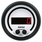 Autometer 85.7mm White 0-16K RPM Tachometer Phantom Elite Digital Gauge - 6798-PH