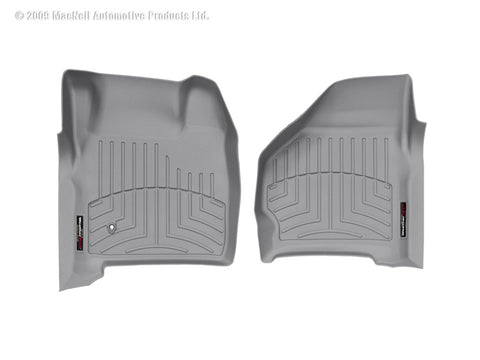 WeatherTech 99-07 Ford F250 Super Duty Crew Front FloorLiner - Grey - 460021