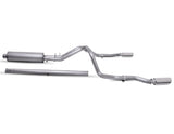 Gibson 20-22 Silverado/GMC Sierra 2500 HD 6.6L Crew Cab (Long Bed) Cat-Back Dual Split Exhaust - 65713