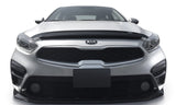 AVS 19-23 Kia Forte Carflector Low Profile Hood Shield - Smoke - 20225