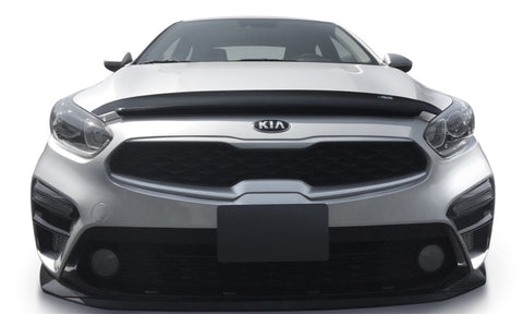 AVS 19-23 Kia Forte Carflector Low Profile Hood Shield - Smoke - 20225