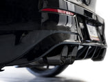 AWE Tuning MK8 Volkswagen Golf R 3in Track Edition Quad Exhaust - Diamond Black Tips - 3020-43658