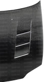 Seibon 92-95 Honda Civic 2DR/3DR TS-Style Carbon Fiber Hood - HD9295HDCV2D-TS