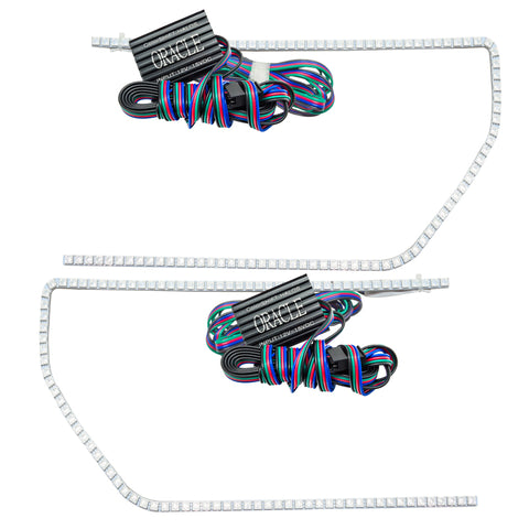 Oracle Ford F-150/Raptor 09-14 Perimeter Halo Kit - ColorSHIFT w/o Controller - 2203-334