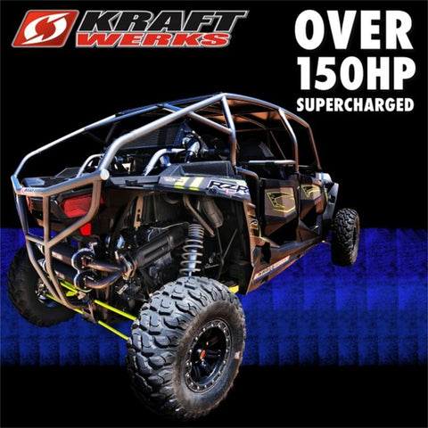 KraftWerks 14-20 Polaris RZR XP / RZR XP 4 1000 Supercharger Kit - 150-17-1000