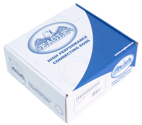 Eagle Ford 302 2.100in Journals .927in Pin H-Beam Connecting Rods w/ARP2000 Bolts (Set of 8) - CRS5400S3D2000