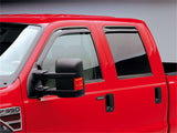 EGR 99+ Ford Super Duty Crew Cab In-Channel Window Visors - Set of 4 (573511) - 573511
